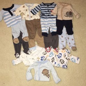 Boys Preemie Lot of Clothes
